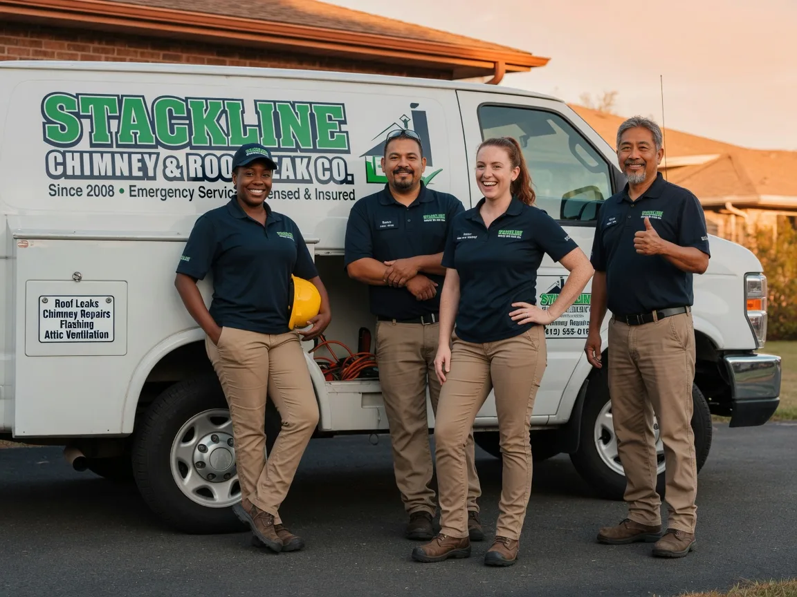Chimney flashing repair company in Tecumseh, NE